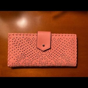Laser-cut Pink Wallet